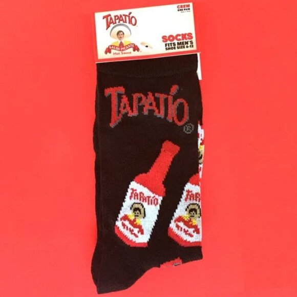 *3/$15* Mens Tapatio Hot Sauce Socks - Picture 1 of 4